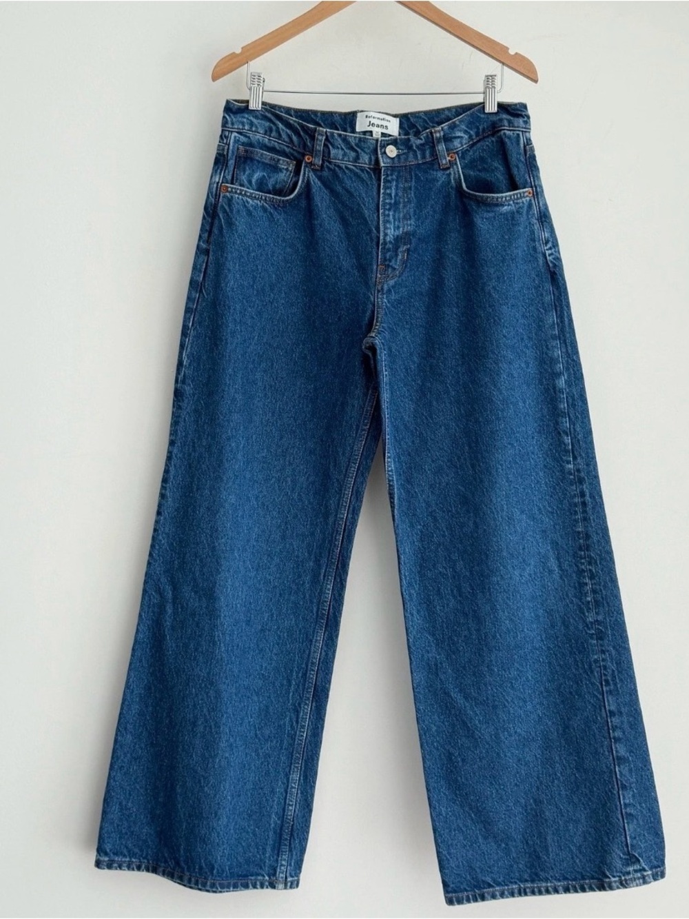 Reformation Jeans Womens 29 Cary Low Rise Slouchy Wide Loose Leg Blue Denim